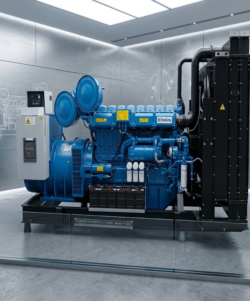 Industrial generator installed by METCO ENERGY